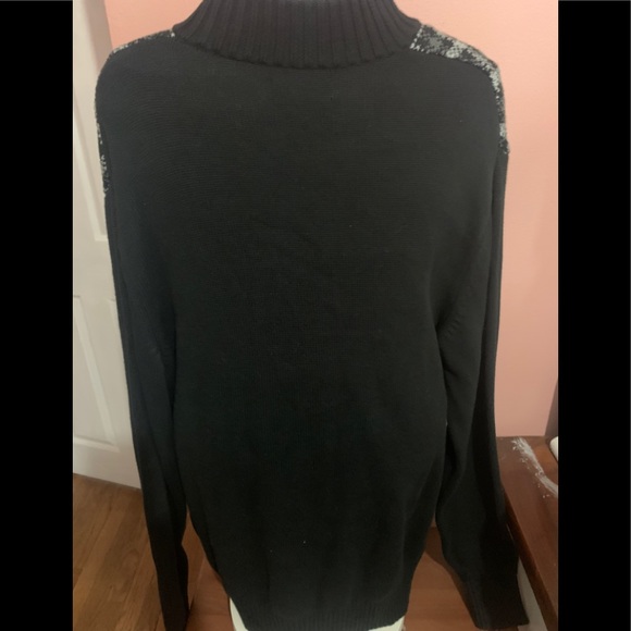 Chaps Black Sweater - Picture 2 of 3